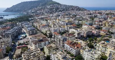 Apartamento 1 habitacion con balcón, con ascensor, con vista al mar en Alanya, Turquía