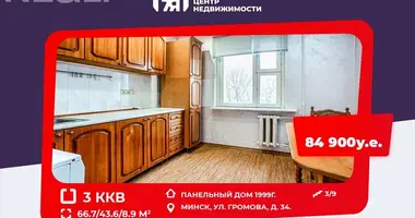 3 room apartment in Minsk, Belarus