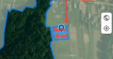 Plot of land in Cackava, Belarus