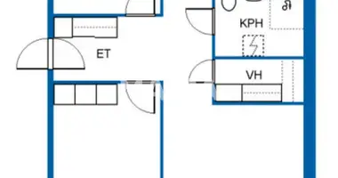 Wohnung 3 zimmer in Tornio, Finnland
