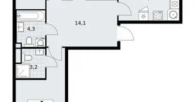 Appartement 4 chambres dans Postnikovo, Fédération de Russie