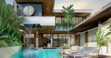 Villa 5 Zimmer mit Möbliert, mit Terrasse, mit Schwimmbad in Wana Giri, Indonesien