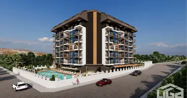 Duplex 3 rooms in Alanya, Turkey