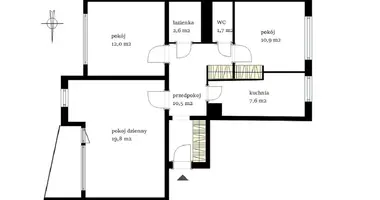 Apartamento 3 habitaciones en Voivodato de Mazovia, Polonia