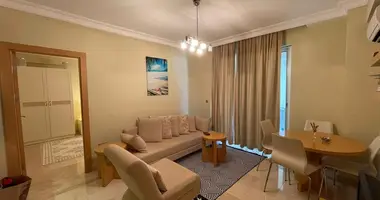 3 room apartment with parking, with swimming pool, with mountain view in Alanya, Turkey