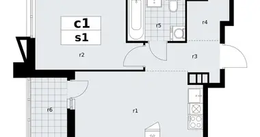 1 room apartment in poselenie Sosenskoe, Russia