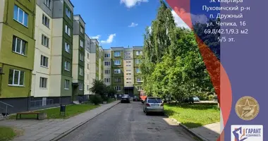Apartamento 3 habitaciones en Druzhny, Belarús