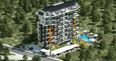 Mieszkanie 2 pokoi z balkon, z meble, z winda w Incekum, Turcja