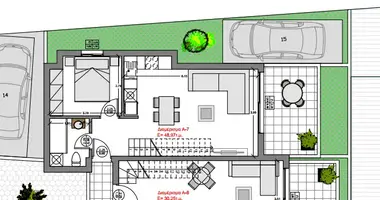 2 bedroom apartment in Kalyves Polygyrou, Greece