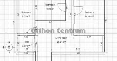 Apartamento 3 habitaciones en Budapest, Hungría