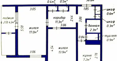 Apartamento en Minsk, Bielorrusia