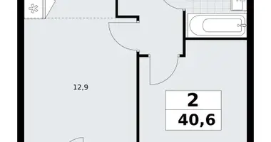 Appartement 2 chambres dans Postnikovo, Fédération de Russie