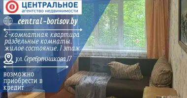 Apartamento 2 habitaciones en Borisov, Bielorrusia