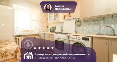 Apartamento 3 habitaciones en Vileyka, Bielorrusia