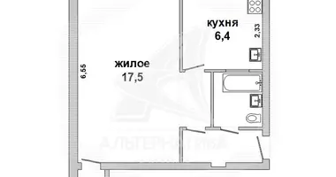 Wohnung 1 zimmer in Brest, Belarus