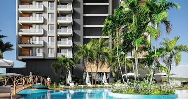Apartamento 1 habitacion con terraza, con Nevera, con estufa en Kepez, Turquía