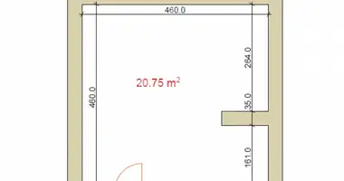 Gewerbefläche 21 m² in Tiflis, Georgien