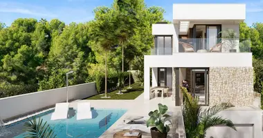 Villa 4 bedrooms with Terrace, with bathroom, with private pool in Finestrat, Spain