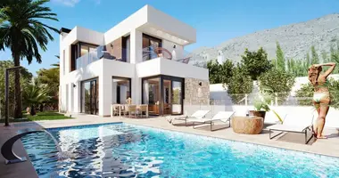 Villa 4 chambres avec Jardin, avec lichnyy basseyn private pool, avec Près de l'école dans Finestrat, Espagne