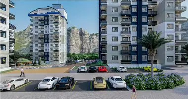 Apartamento 1 habitacion con aparcamiento, con amueblado, con Pool en Alanya, Turquía