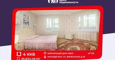 Apartamento 4 habitaciones en Maladetchna, Bielorrusia