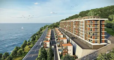 Willa 4 pokoi z balkon, z klimatyzacja, z widok na morze w Karsiyaka, Turcja