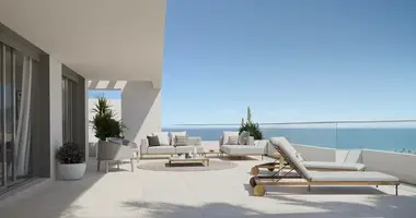 Penthouse 3 bedrooms with Air conditioner, with Sea view, with parking in Estepona, Spain