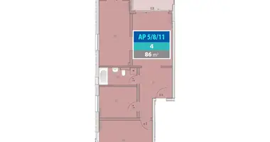 Квартира 4 комнаты в Provodina, Черногория