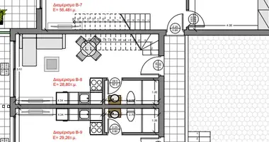 1 bedroom apartment in Kalyves Polygyrou, Greece