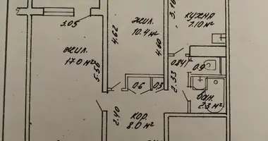 Mieszkanie 2 pokoi w Mińsk, Białoruś
