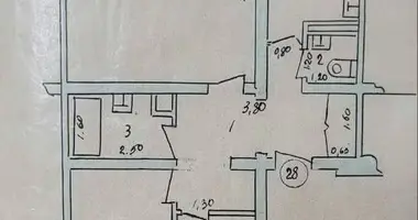 Квартира 3 комнаты в Шайхантаурский район, Узбекистан