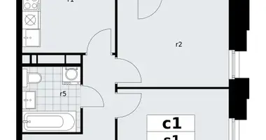 Appartement 2 chambres dans poselenie Sosenskoe, Fédération de Russie