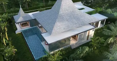 Villa 3 chambres avec Fenêtres double vitrage, avec Meublesd, avec Climatiseur dans Phuket, Thaïlande