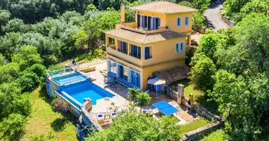 Villa 4 zimmer mit Meerblick, mit Schwimmbad, mit Bergblick in Loutses, Griechenland