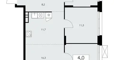 Appartement 4 chambres dans poselenie Sosenskoe, Fédération de Russie