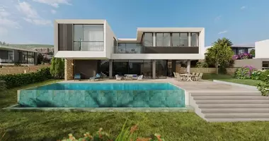 Villa 3 Zimmer mit Meerblick, mit Schwimmbad in Peyia, Cyprus