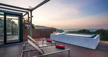 Apartamento independiente Piso independiente 3 habitaciones con Vistas al mar, con Vista a la montaña, con Piscina privada en Phuket, Tailandia