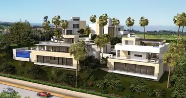 Villa 5 Zimmer mit Klimaanlage, mit Meerblick, mit Bergblick in Marbella, Spanien