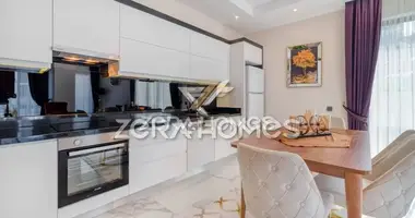 3 room apartment with sea view, with swimming pool, with sauna in Mahmutlar, Turkey