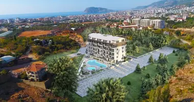 Mieszkanie 1 pokój z balkon, z klimatyzacja, z parking w Alanya, Turcja