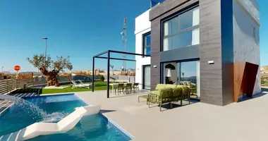 Villa 3 chambres avec Système d'alarme, avec Au bord de la mer, avec obschestvennyy basseyn public pool dans Mutxamel, Espagne