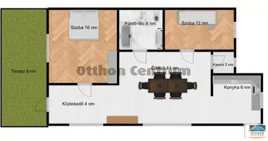 2 room house in Budapest, Hungary