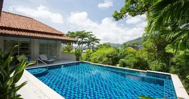 Villa 3 zimmer mit Doppelt verglaste Fenster, mit Möbliert, mit Klimaanlage in Ban Kata, Thailand