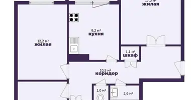 Wohnung 3 zimmer in Minsk, Weißrussland