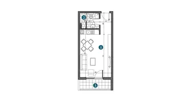 Apartamento en Dobrota, Montenegro