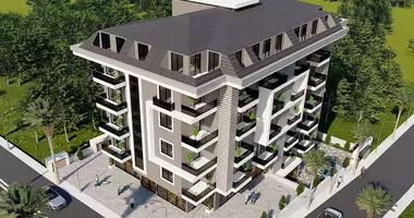 Penthouse 4 Zimmer mit Balkon, mit Klimaanlage, mit Renoviert in Mahmutlar, Türkei