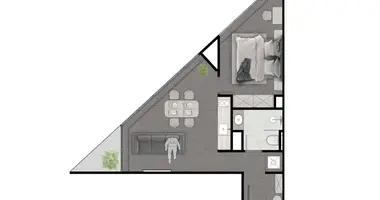 Apartamento 1 habitacion en Rawai, Tailandia