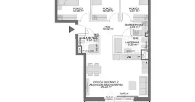 Apartamento 4 habitaciones en Danzig, Polonia