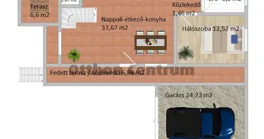 4 room house in Dunavarsany, Hungary