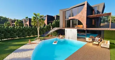 Villa 4 chambres avec Balcon, avec Climatiseur, avec parkovka dans Goeltuerkbuekue, Turquie